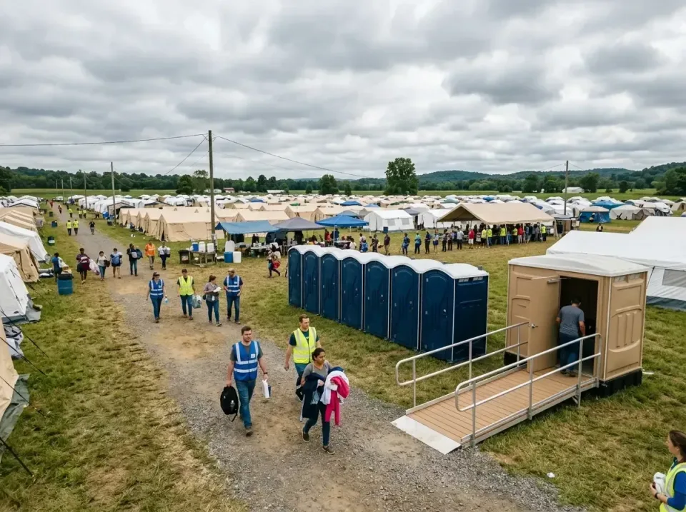 disaster-relief-camp-restrooms-010 — frequently asked questions, Dumpster & Portable Bathrooms Rental in Mount Vernon, MO